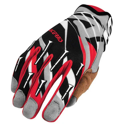 0021631323066 - GUANTI CROSS ACERBIS MX-X2 NERO/ROSSO -TAGLIA: L- Prezzo Conveniente