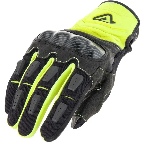 Compra Adesso 0022214279064 - GUANTI MOTO ACERBIS CARBON “G” 3.0 GLOVES GIALLO/NERO -TAGLIA: M-