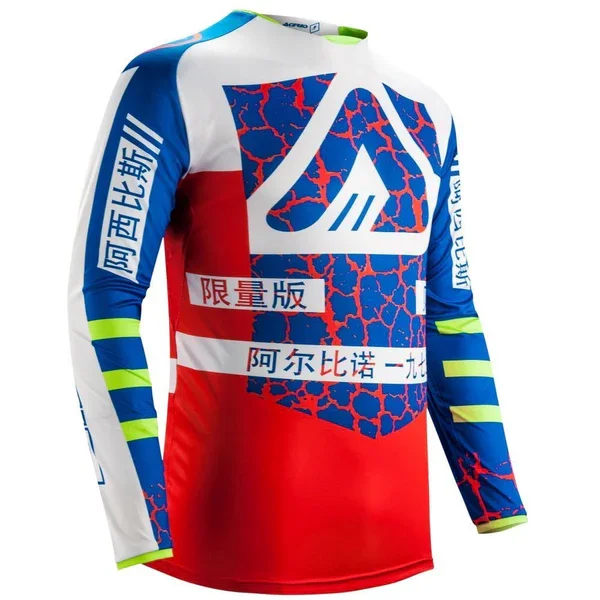 0022438344068 - MAGLIA ACERBIS MX AVENGER JERSEY ROSSO/BLU -TAGLIA: XL- Reso Gratuito