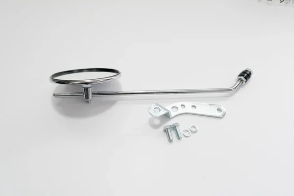 Promozione 0415 - SPECCHIO -FA ITALIA- CROMATO SINISTRO REGISTRABILE ASTA 400 MMVESPA PX