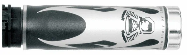 02601AG - COPPIA MANOPOLE HARRI'S FIAMME ARGENTO CHIUSE LUNGHEZZA 140M Miglior Prezzo