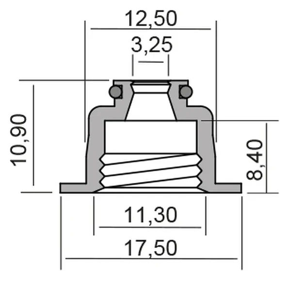 100669200 - PARAOLIO VALVOLE APRILIA-PIAGGIO 50 4T 4V/PIAGGIO 50 4T 3V Solo Oggi