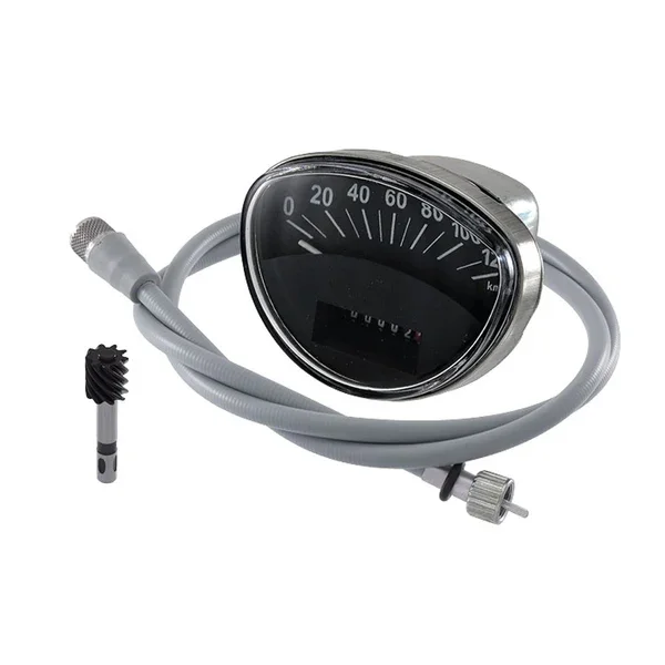 Professionale 163680044 - CONTACHILOMETRI NERO VESPA RALLY 180-200