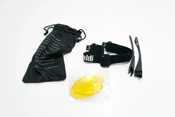 174021 - OCCHIALI DA MOTO MARCA BARUFFALDI WINDTINI PLUS CON ASTE INTERCAMBIABILI CODICE 174021 Occasione