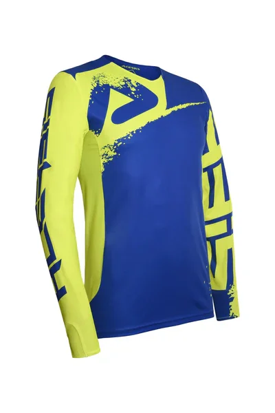 Miglior Prezzo 0022875274069 - MAGLIA MX HYOGA GIALLO/BLUE TAGLIA XXL