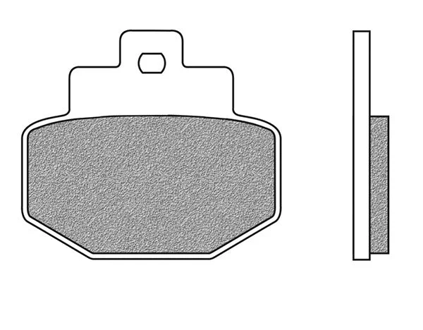 647161 - SERIE PASTIGLIE FRENO POSTERIORE VESPA GTS 125-250-300 Occasione Imperdibile