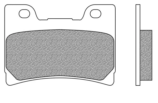 Non Perdere FERFD0191 - PASTIGLIE FRENO ANTERIORE FZR 600 1990-1995
