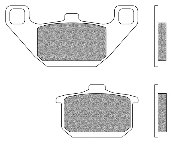FERFD0072 - PASTIGLIE FRENO ANTERIORE HYOSUNG GA300-GA-4 50 1998-1999 Saldi