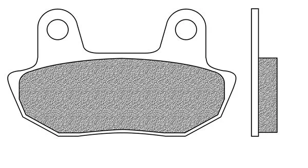FERFD0076 - SERIE PASTIGLIE FRENO ANTERIORE HONDA VT C SHADOW 700-750 1984-1986 FERFD0076 Compra Online