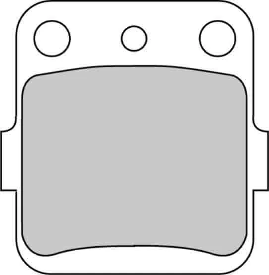 Miglior Prezzo 225108620 - SERIE PASTIGLIE FRENO FDB381EF ECO FRICTION