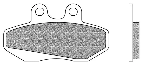 Soddisfatti O Rimborsati 741SM1 - SERIE PASTIGLIE FRENO SEMI METALLIC BRAKING RUNNER FX-FXR DERBI SENDA RX 50
