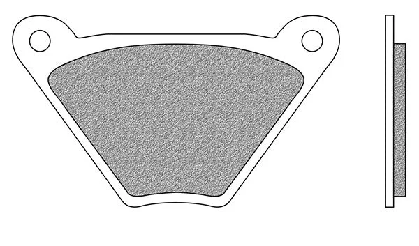 FERFD0151 - SERIE PASTIGLIE FRENO POSTERIORI FXR 1340 DAL 1978 AL 1981 Saldi