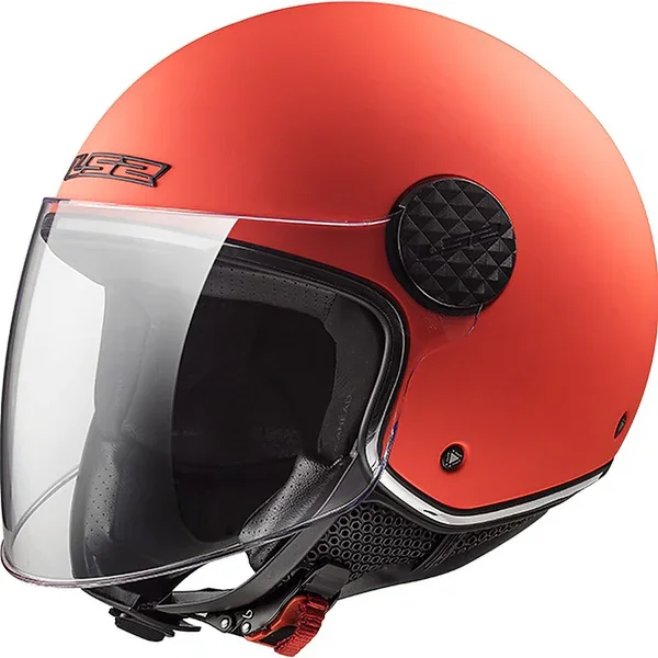Promo Stagionale 305585051XL - CASCO LS2 JET OF558 SPHERE LUX MATT ORANGE TAGLIA XL CODICE 305585051XL
