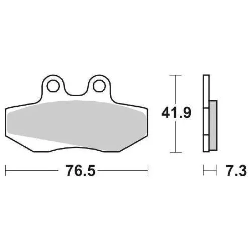 Offerta Limitata 6561480 - SERIE PASTIGLIE FRENO SBS 148 HF (ORGANICA) APRILIA-BETA-DERBI