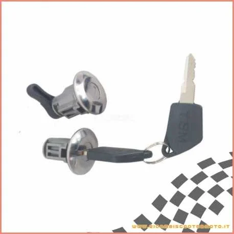 Kit serrature nottolini con chiavi AIXAM LIGIER MICROCAR CHATENET CH26 Nuova Collezione