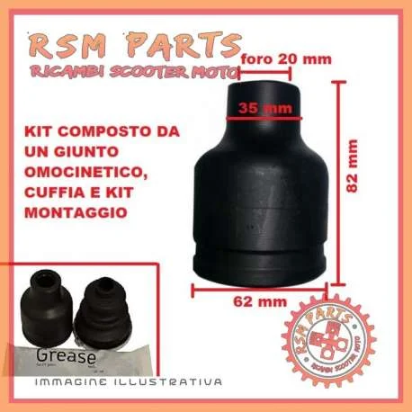 Kit giunto omocinetico lato cambio CASALINI PICK UP Spedizione Espresso