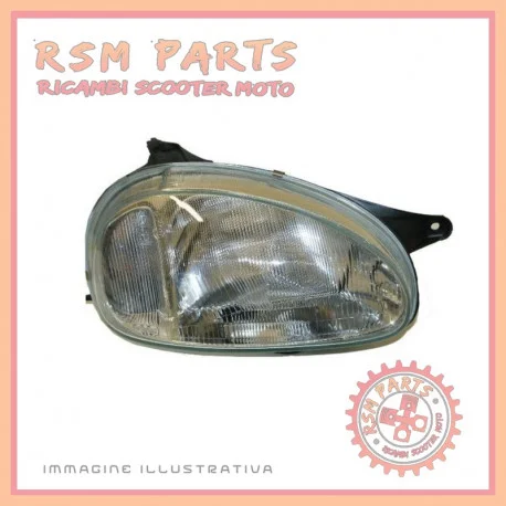 Must-Have Faro anteriore Destro vetro rigato MICROCAR VIRGO I II CASALINI YDEA