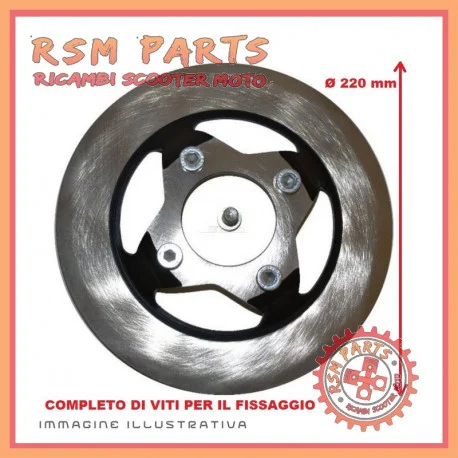 Must-Have Disco freno anteriore Ø 220 MICROCAR M8