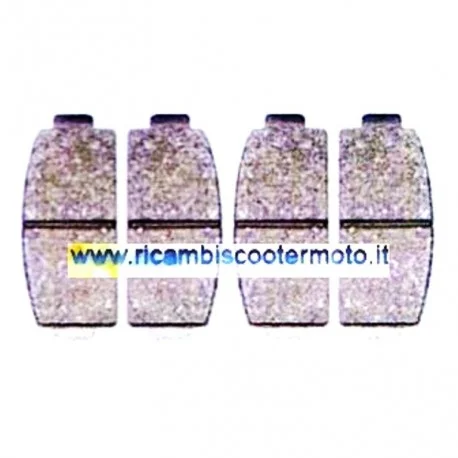 Kit Pastiglie 4 pezzi Posteriori Microcar M GO M8 Ligier IXO Offerta Limitata