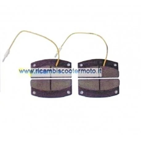 Offerta Del Giorno Kit Pastiglie Anteriori H 25 Mm Microcar Chantenet Ligier Aixam Piaggio