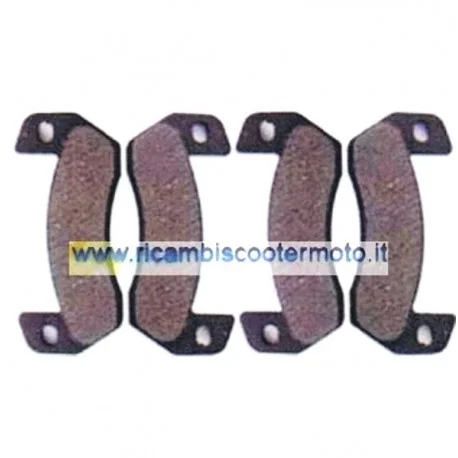 Consegna Rapida Kit Pastiglie Posteriori Aixam Ligier Grecav Casalini Italcar Microcar
