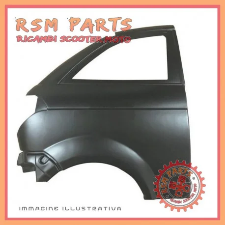 Offerta Del Giorno Parafango fiancata posteriore DX Destra corta AIXAM COUPE' 2010 2013