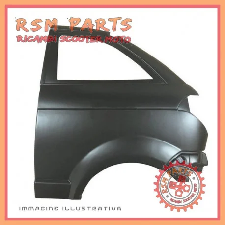 Offerta Limitata Parafango fiancata posteriore SX Sinistra corta AIXAM COUPE' 2010 2013