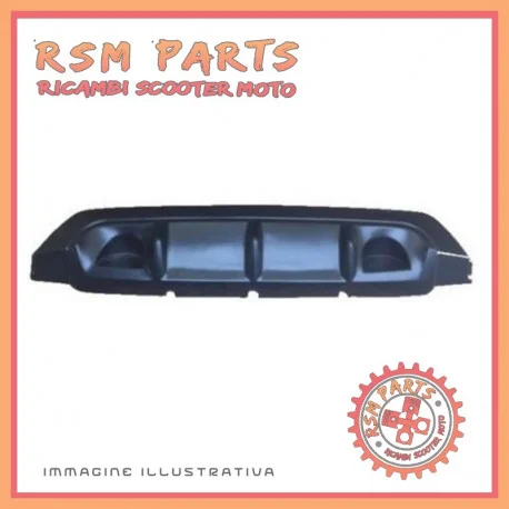 Nuova Collezione Spoiler diffusore decorazione paraurti posteriore 2 marmitte LIGIER IXO