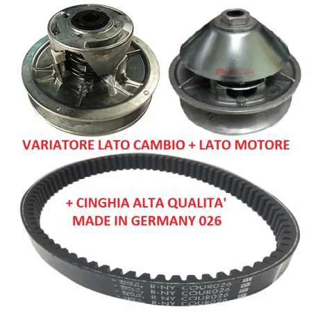 Kit variatore motore cambio e cinghia 026 LIGIER BE UP JS22 BE TWO Economico