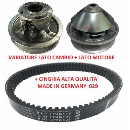 Quantità Limitata Kit variatore motore cambio e cinghia 029 MICROCAR MC1 MC2 YANMAR