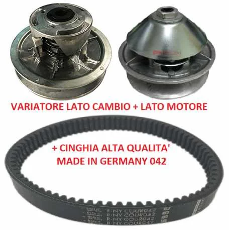 Pagamento Sicuro Kit variatore motore cambio e cinghia 042 AIXAM MULTITRUCK 2007