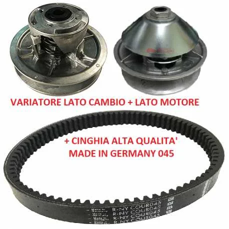 Kit variatore motore cambio e cinghia 045 BELLIER ASSO DOCKER Consegna Rapida