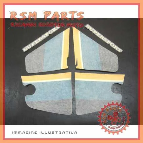 Kit serie decalco adesivi Originale Gilera Supersport Prezzo Conveniente