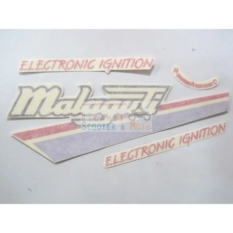 Ultima Occasione Serie Decalco Adesivi Carena Bianca Originale Malaguti Fifty 50 Hf