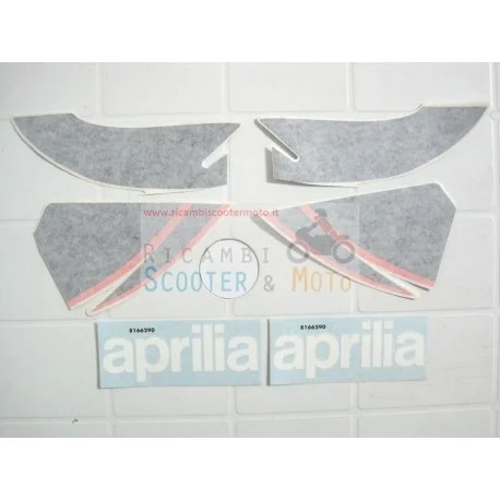 Serie Decalco Adesivi Serbatoio Originale Aprilia Rs 125 99-05 Esclusivo