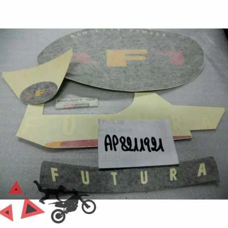 Prezzo Ridotto Serie Decalco Aprilia Af1 Futura Blu-Giallo 50 1990