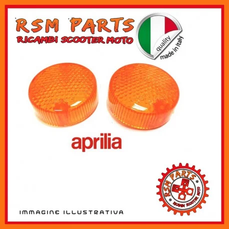 Coppia Plastica gemma Indicatore Freccia Aprilia RS 125 Ultimissimo Modello