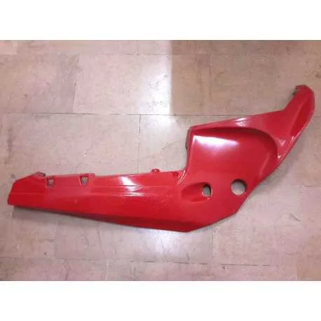 Reso Gratuito Fiancata posteriore destra rosso ORIGINALE GILERA KZ KK 125