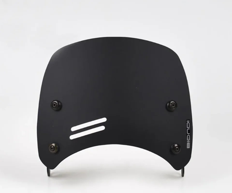 Occasione Imperdibile Cupolino Biondi Satinato Nero Modello Caffèper TRIUMPH BONNEVILLE T100Modelli dal 2021 al 2026 8010471