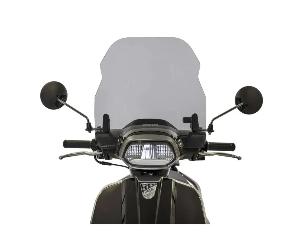Popolare Parabrezza Isotta Alto 425x415x3 Fume Chiaro Per Sym FUGUE E5+Modelli dal 2025 al 2026 SC3657-FC-A/3658