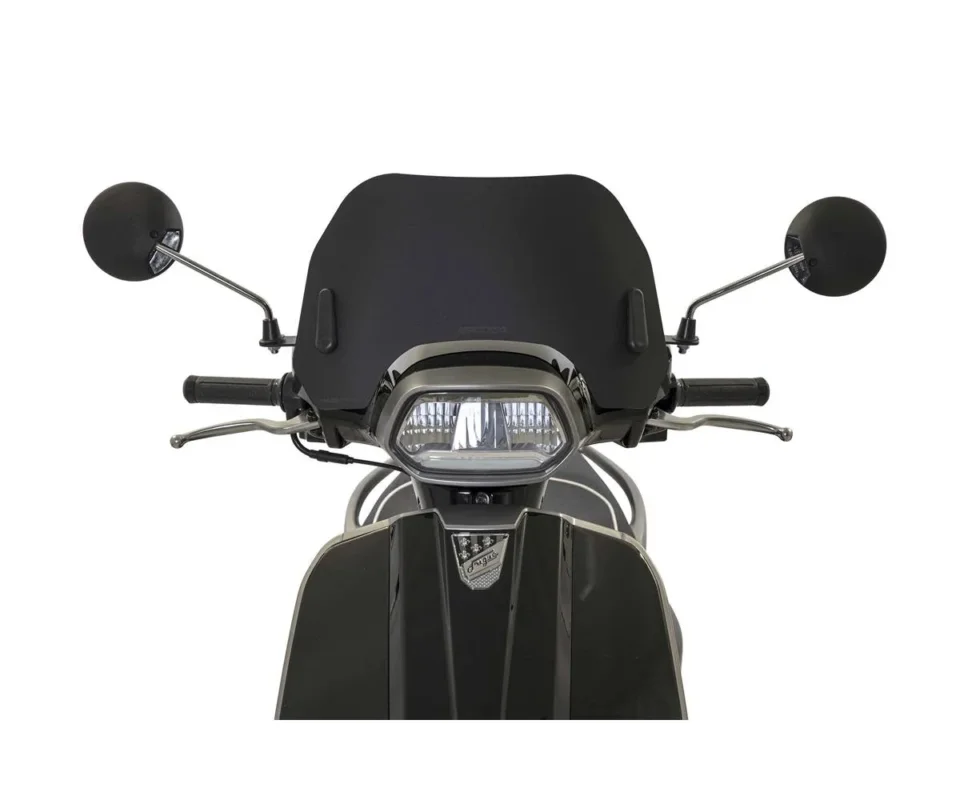 Prezzo Scontato Parabrezza Isotta Sport 255x400x3 Nero Opaco Per Sym FUGUE E5+Modelli dal 2025 al 2026 SC3658-NO-A/3658
