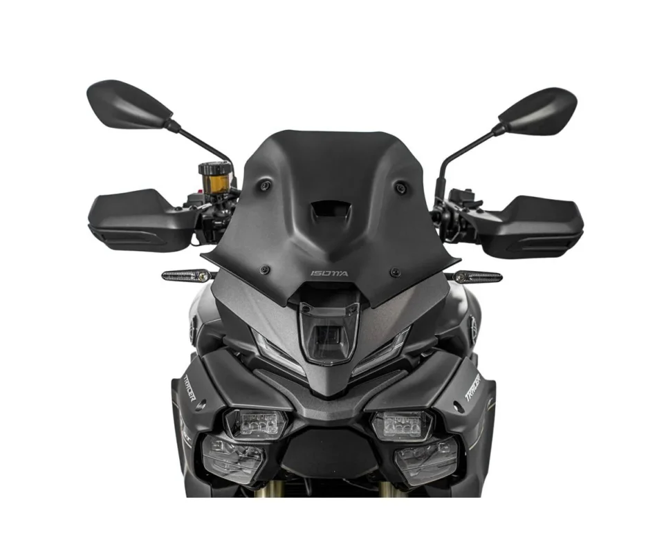 Compra Oggi Stesso Parabrezza Isotta Super Sport 310x420x3 Nero Opaco Per Yamaha TRACER 9Modelli dal 2025 al 2026 SC340-NO-ATT/SC340