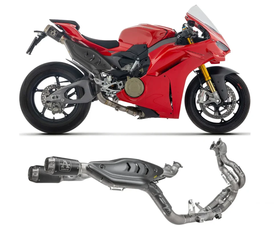 Offerta Scarico Completo Pro-Race Competition Arrow titanio Dark con fondello Titanio per DUCATI PANIGALE V4Modelli dal 2025 al 2026 71253CP