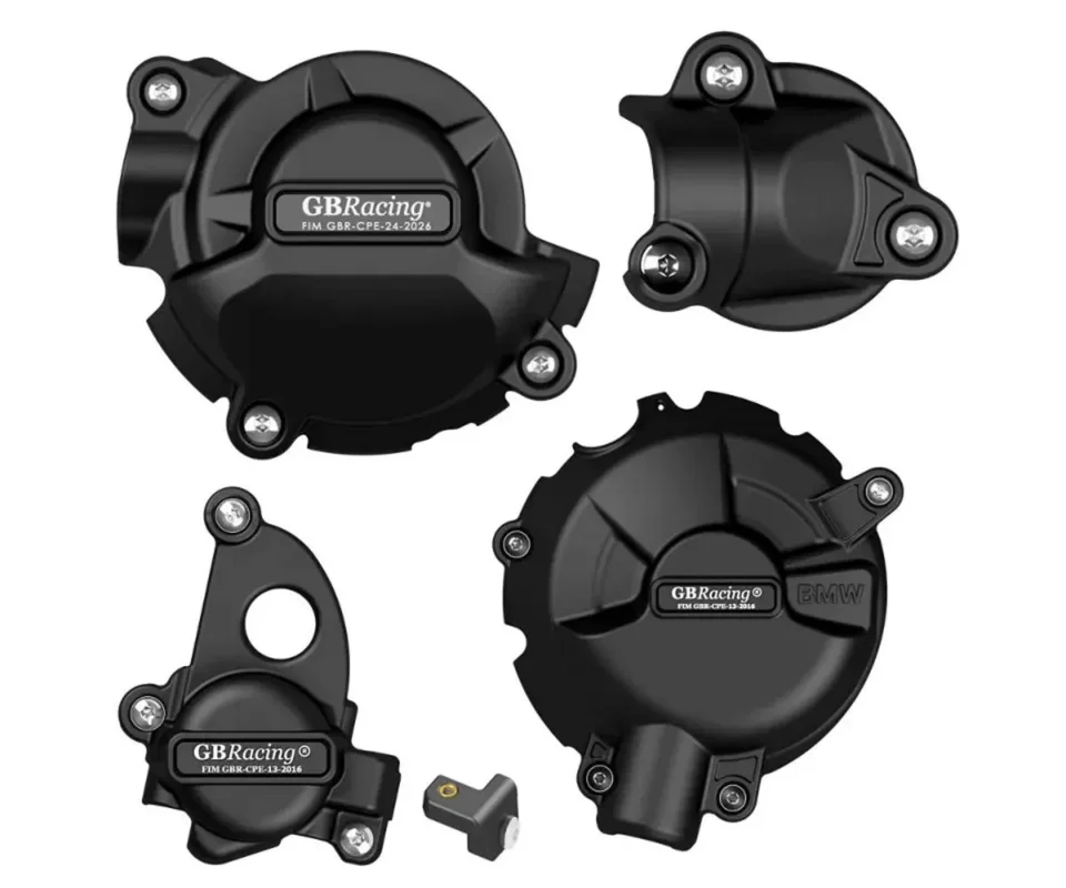 Consegna Rapida Set Protezioni Motore GBRacing per BMW M 1000 RRModelli dal 2025 al 2026 EC-M1000RR-2025-SET-GBR