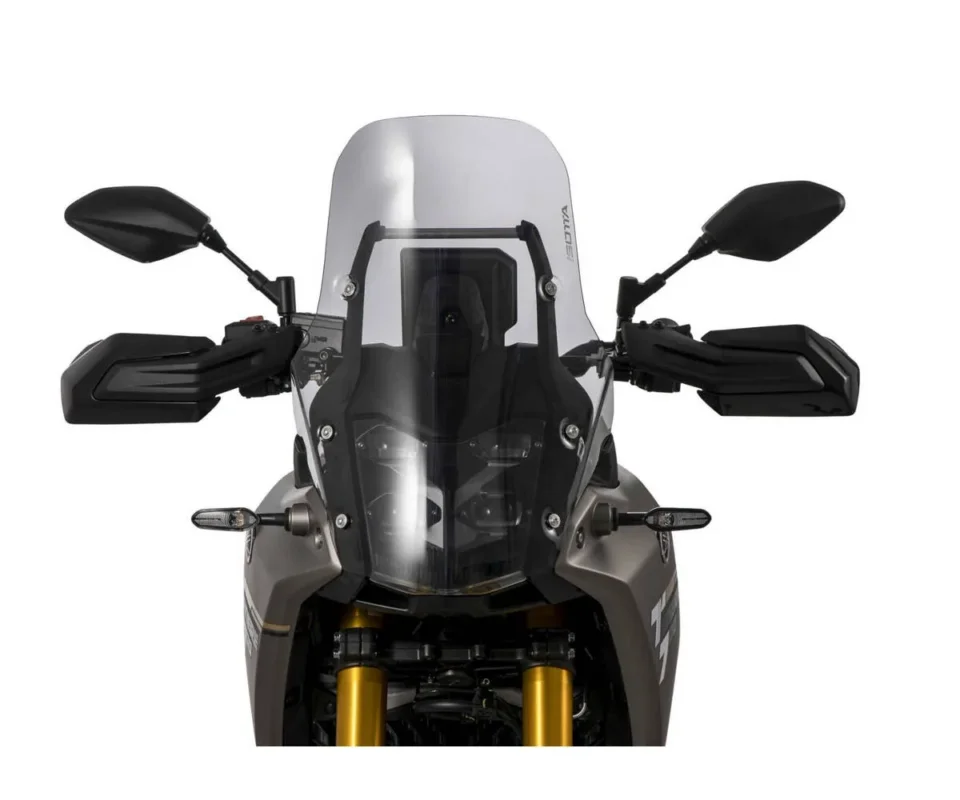 Parabrezza Isotta Rally con Copertura Faro 350x505x3 Fumé Chiaro Per Yamaha Tenere 700Modelli dal 2025 al 2026 SC396-FC-ATT/SC395 Prezzo Basso