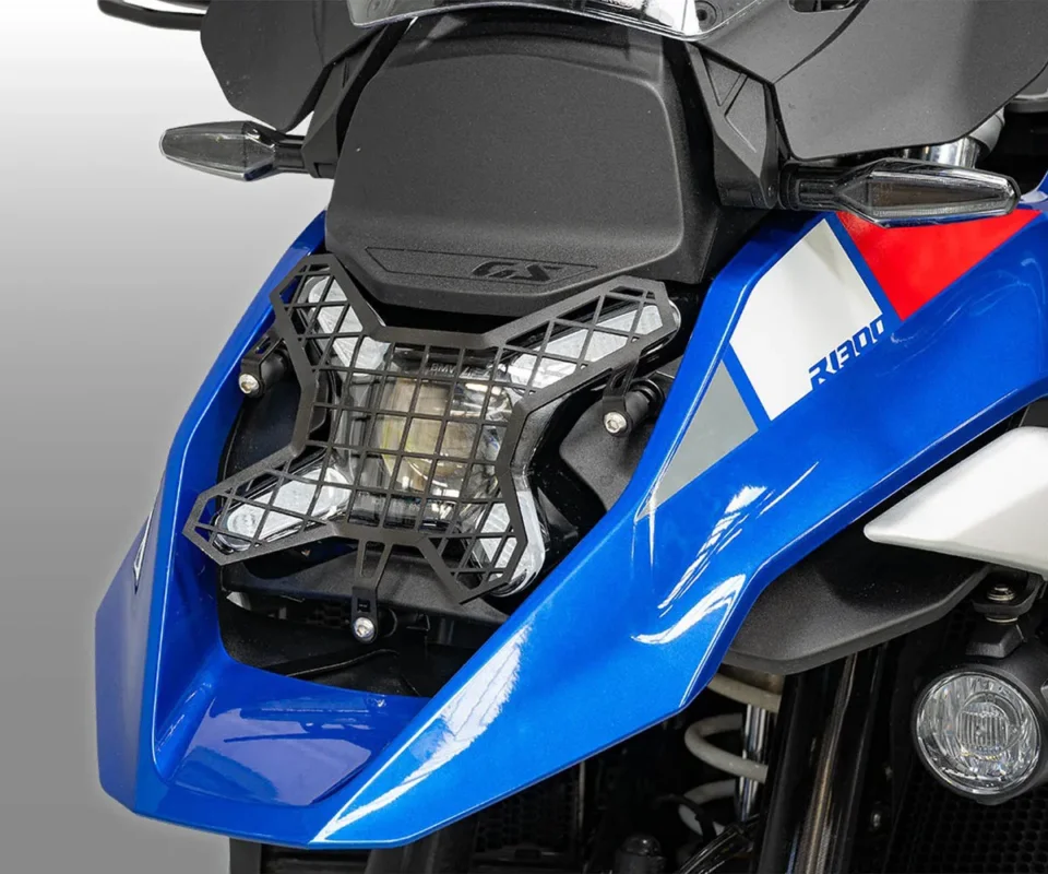 Reso Gratuito Protezione Faro Con Griglia DBK per BMW R 1300 GSModelli dal 2024 al 2025 GPF04