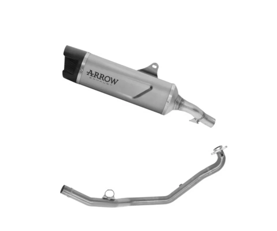 Offerta Limitata Terminale Arrow Indy Race EVO titanio+Collettori No Uso Stradale per Honda NC 750 XModelli dal 2025 al 2026 71997PK + 71802MI