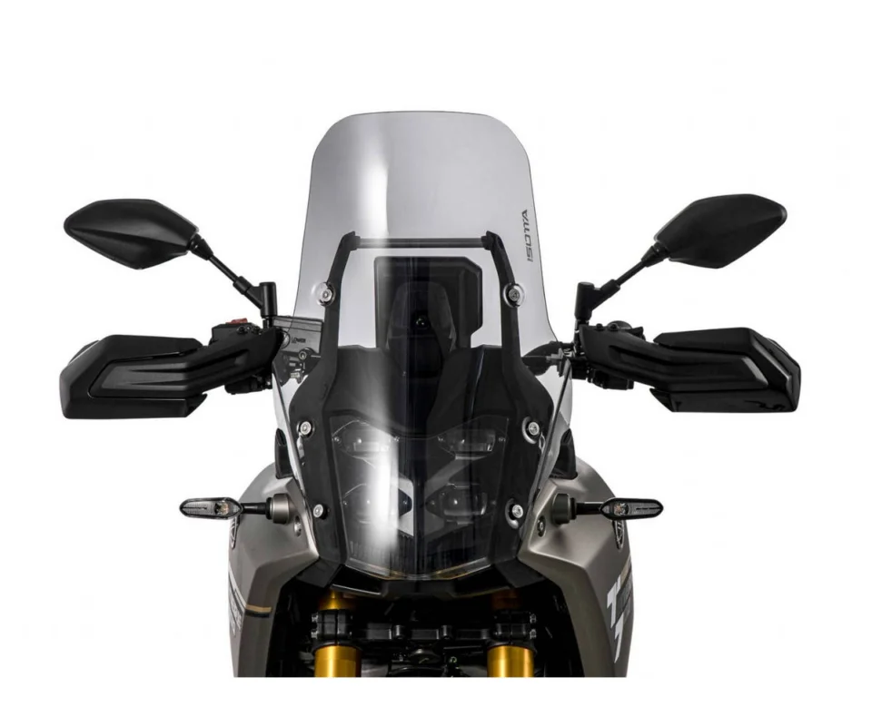 Parabrezza Isotta Touring con Copertura Faro 350x530x3 Fumé Chiaro Per Yamaha Tenere 700Modelli dal 2025 al 2026 SC395-FC-ATT/SC395 Super Prezzo