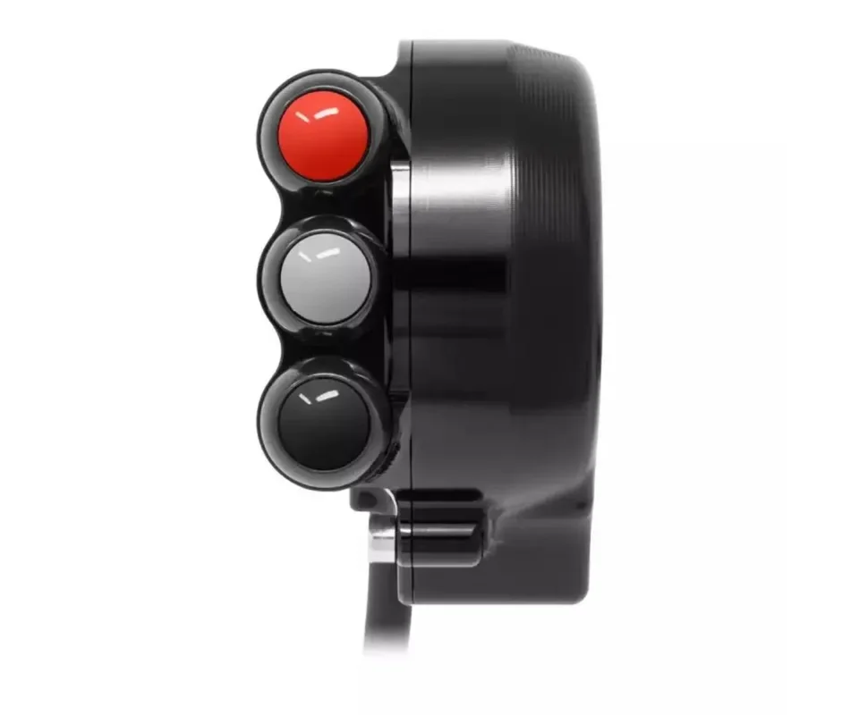 Acquista Ora Comando gas JetPrime con pulsantiera integrata per Aprilia TUONO V4/ RRModelli dal 2021 al 2026 JP ACC 010