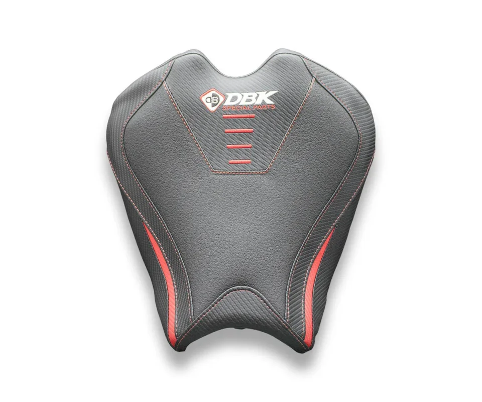 Sella Completa Confort Nero-rosso Ducabike DBK Per Ducati Streetfighter V4Modelli dal 2025 al 2026 CSSFV4C01DA Promozione Esclusiva